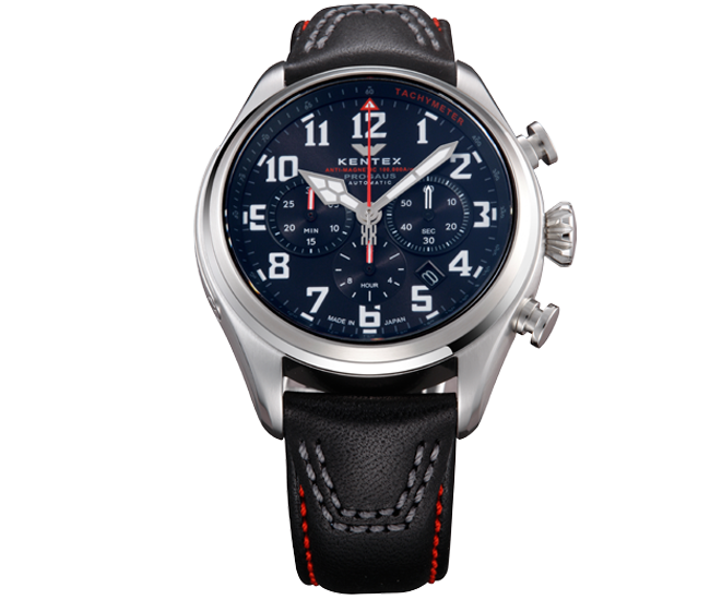 ケンテックス Kentex 腕時計 メンズ S769X-07 プロガウス 44.5mm PROGAUS 44.5mm 自動巻き（手巻き付） ブラックxブラック アナログ表示